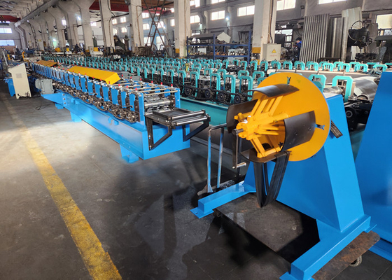 100mm Galvanized Steel Round Seam Joint Rain Downpipe Roll Forming Machine With Elbow Machine & Pipe End Necking Machine