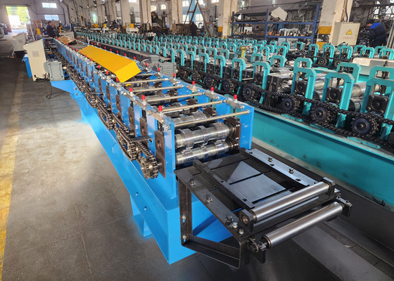 100mm Galvanized Steel Round Seam Joint Rain Downpipe Roll Forming Machine With Elbow Machine & Pipe End Necking Machine