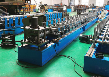 Roller Shutter Door Guide Track Roll Forming Machine With Low Cutting Burr