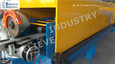 10 - 15 M/Min Downspout Roll Forming Machine For 100*80 120*100 Rectangle Profiles