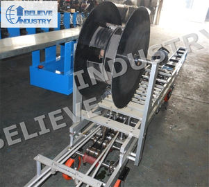 Efficient Downspout Roll Forming Machine Portable Hand Operate Cutting Type