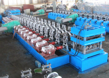 Efficient Highway Guardrail Roll Forming Machine W Beam / Thrie Beam Panels Usage