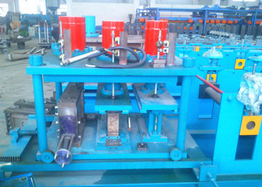 Economical Design Z Purlin Making Machine , Manual Adjust Roll Forming Machine